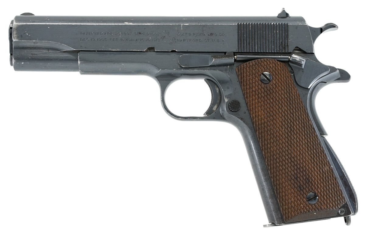 COLT M1911 45ACP SN:705387 MFG:1924 TRANSITION MODEL - Old Colt